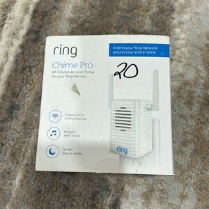 Ring chime pro wifi extender and chime